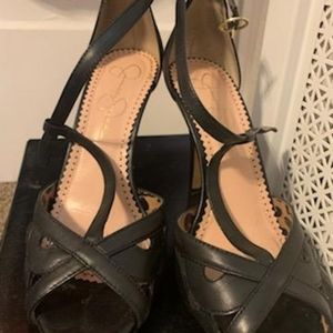 Jessica Simpson 3 inch Black Heels